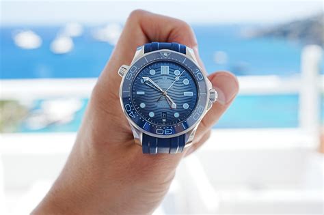 omega blue Seamaster 300 review